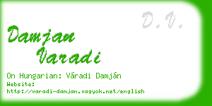 damjan varadi business card